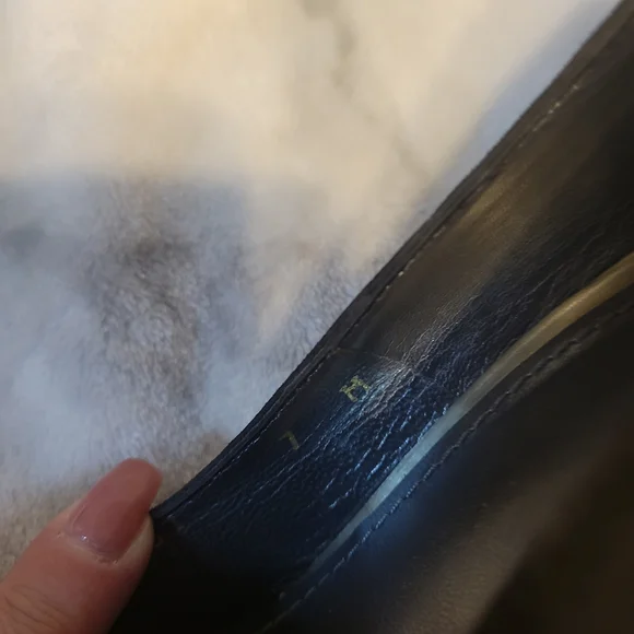 Stuart Weitzman Black Suede Heels with Calf Hair Leopard Detail - Picture 16 of 16